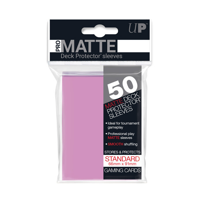 Ultra Pro: Sleeves - Standard - Pro-Matte Pink