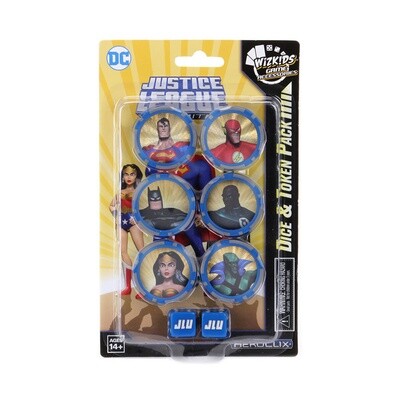 HeroClix: Justice League Unlimited - Dice &amp; Token Pack