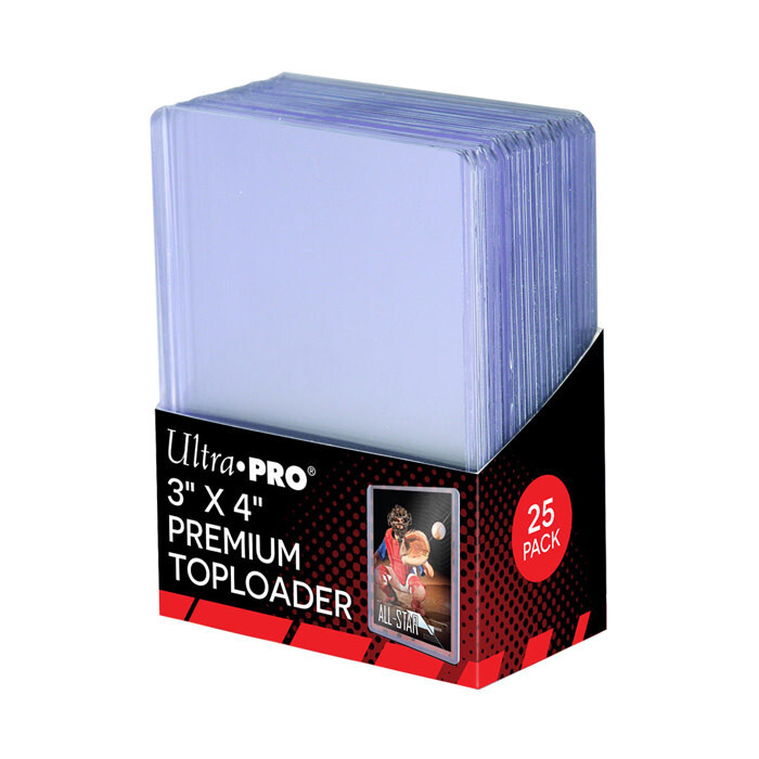 Ultra Pro: Top Loader - 3x4 Clear - Premium (25)