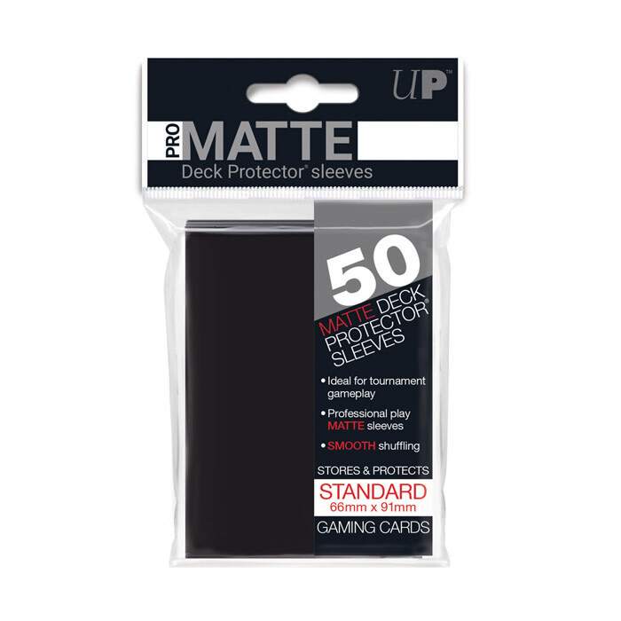 Ultra Pro: Sleeves - Standard - Pro-Matte Black