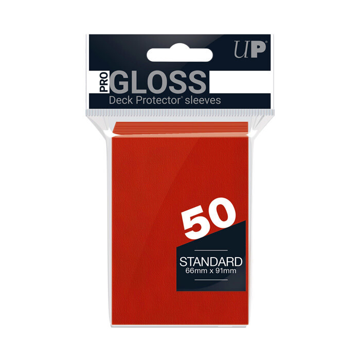 Ultra Pro: Sleeves - Standard - Red
