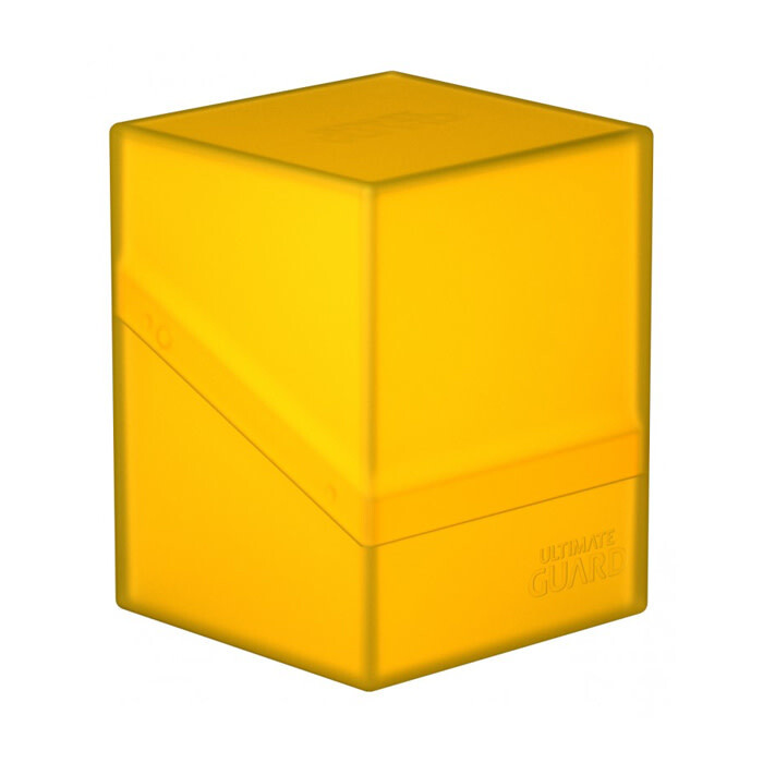 Ultimate Guard: Deck Box - Boulder - 100+ - Amber