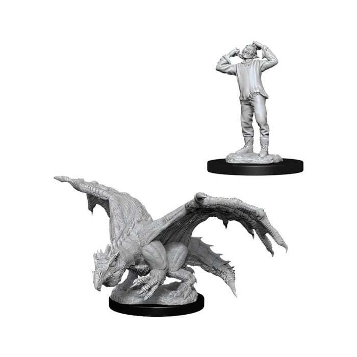 Dungeons &amp; Dragons: Nolzur&#39;s - Green Dragon Wyrmling &amp; Afflicted Elf