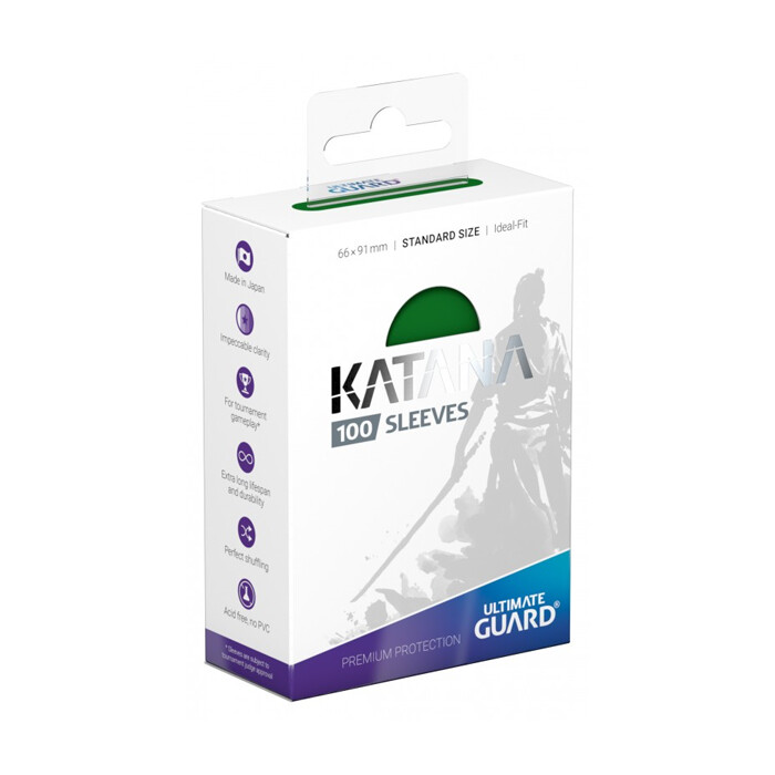 Ultimate Guard: Sleeves - Standard - Katana - Green
