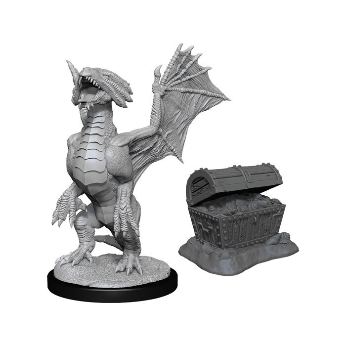 Dungeons &amp; Dragons: Nolzur&#39;s - Bronze Dragon Wyrmling &amp; Pile of  Sea Found Treasure
