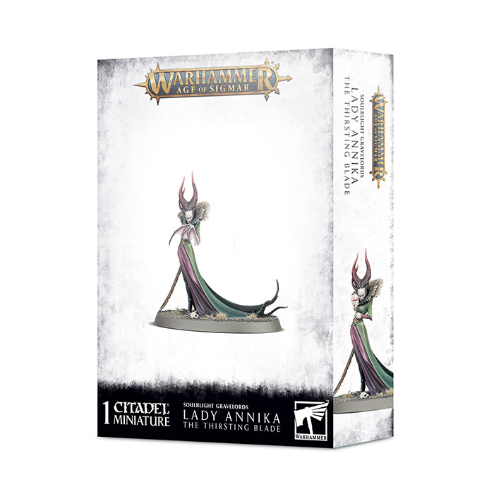 Warhammer: Age of Sigmar - Soulblight Gravelords - Lady Annika, the Thirsting Blade
