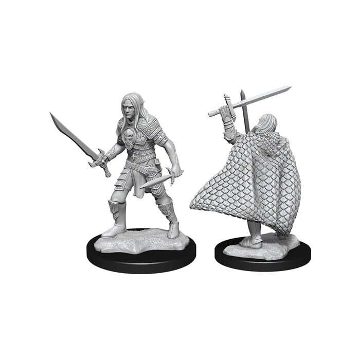Pathfinder Battles: Deep Cuts - Elf Male Fighter