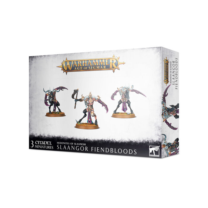 Warhammer: Age of Sigmar - Hedonites of Slaanesh - Slaangor Fiendbloods