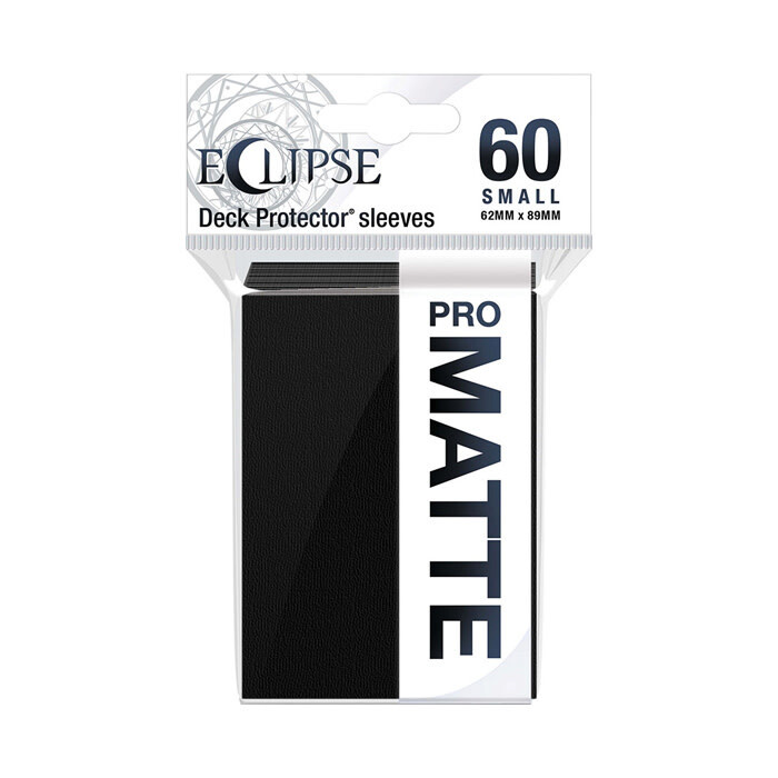 Ultra Pro: Sleeves - Small - Eclipse - Matte - Jet Black