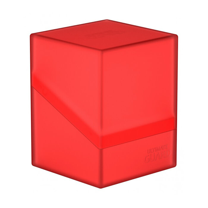 Ultimate Guard: Deck Box - Boulder - 100+ - Ruby