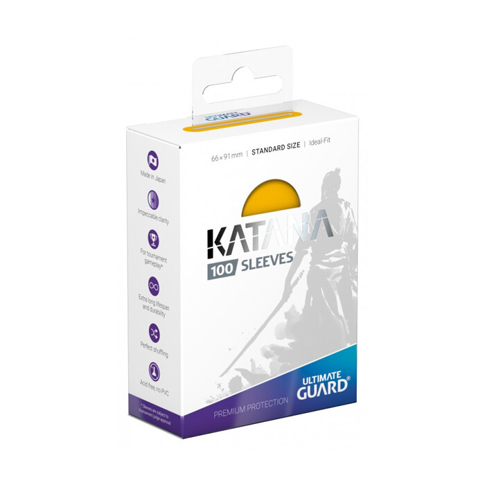 Ultimate Guard: Sleeves - Standard - Katana - Yellow