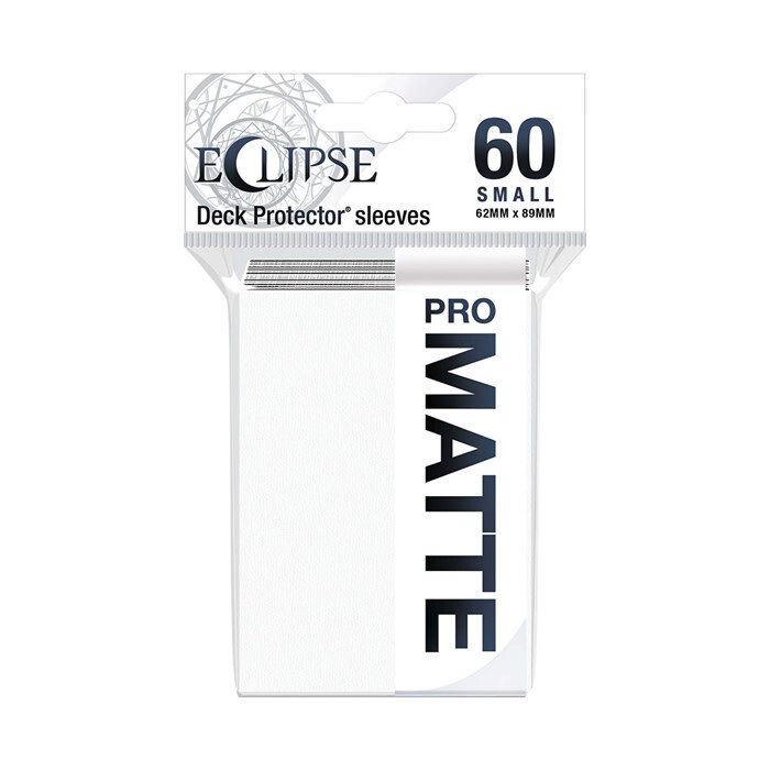Ultra Pro: Sleeves - Small - Eclipse - Matte - Arctic White