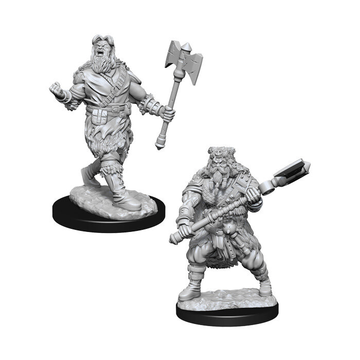 Dungeons &amp; Dragons: Nolzur&#39;s - Human Male Barbarian