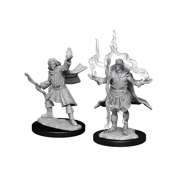 Pathfinder Battles: Deep Cuts - Elf Male Sorcerer