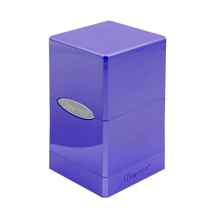 Ultra Pro: Deck Box - Satin Tower - Hi-Gloss - Amethyst