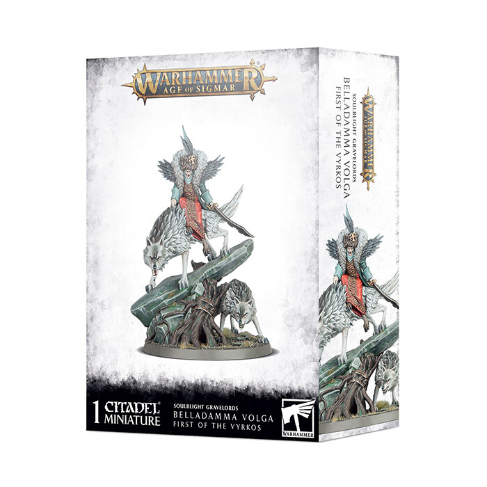 Warhammer: Age of Sigmar - Soulblight Gravelords - Belladamma Volga, First of the Vykro
