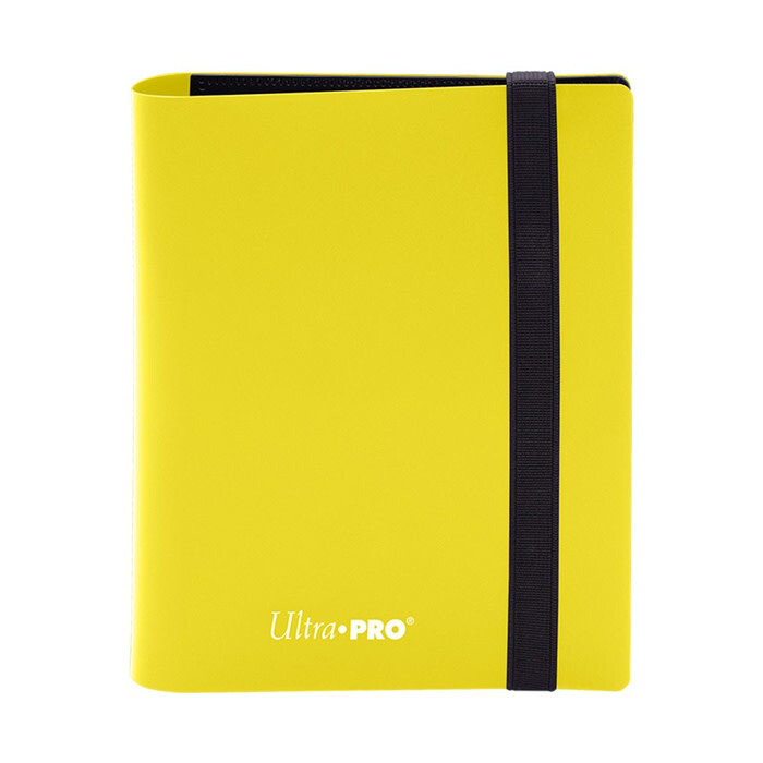 Ultra Pro: PRO-Binder - Eclipse - 4-Pocket - Lemon Yellow