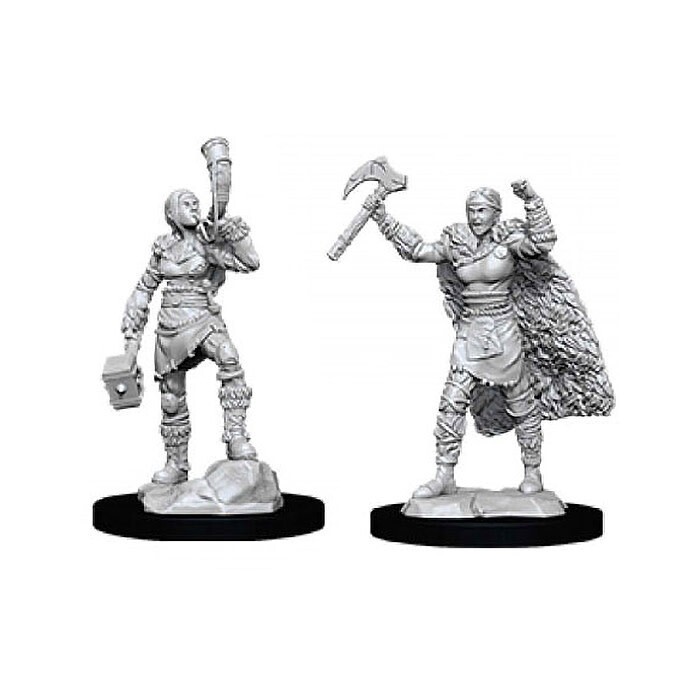 Dungeons &amp; Dragons: Nolzur&#39;s - Human Female Barbarian