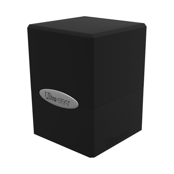 Ultra Pro: Deck Box - Satin Cube - Jet Black