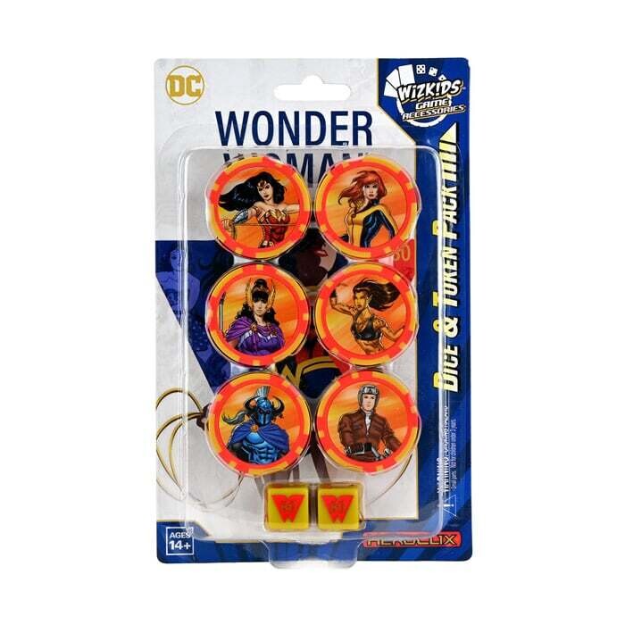 HeroClix: Wonder Woman 80th Anniversary - Dice &amp; Token Pack