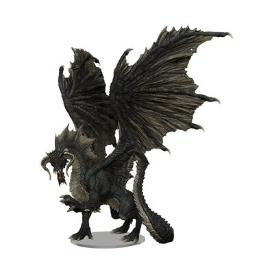 Dungeons &amp; Dragons: Icons of the Realms - Adult Black Dragon