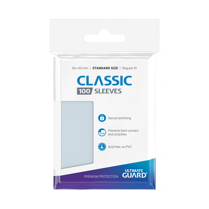 Ultimate Guard: Sleeves - Standard - Classic Soft Sleeves (100)