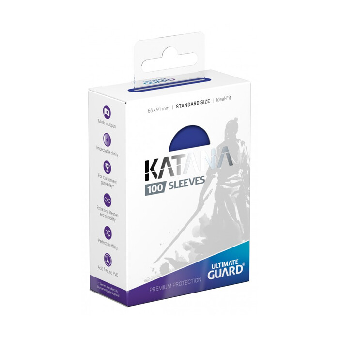 Ultimate Guard: Sleeves - Standard - Katana - Blue