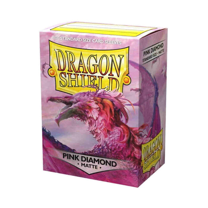Dragon Shield: Sleeves - Standard - Matte - Pink Diamond (100)