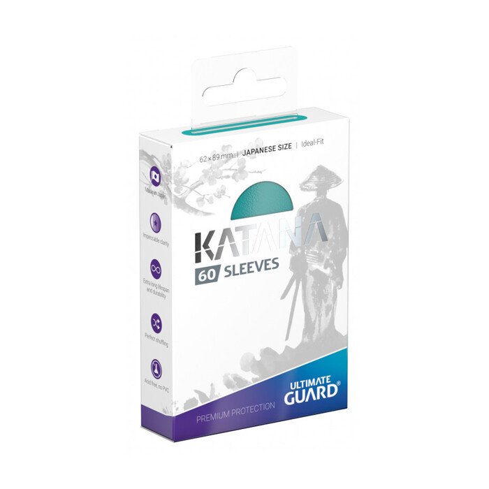 Ultimate Guard: Sleeves - Small - Katana - Turquoise