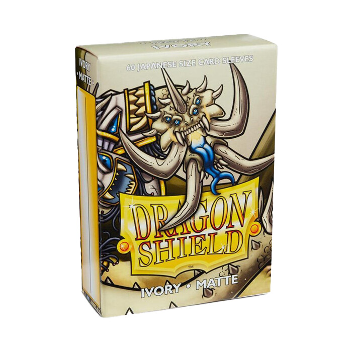 Dragon Shield: Sleeves - Small - Matte - Ivory (60)