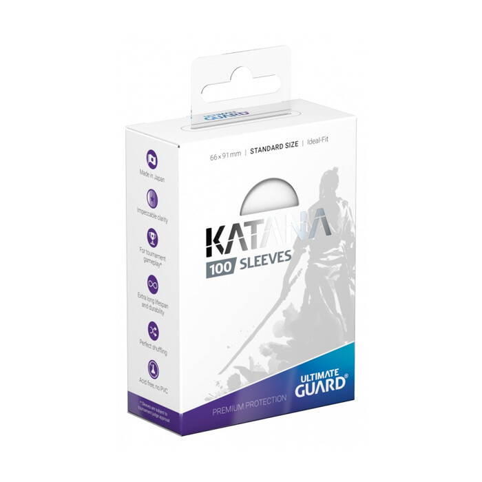 Ultimate Guard: Sleeves - Standard - Katana - White