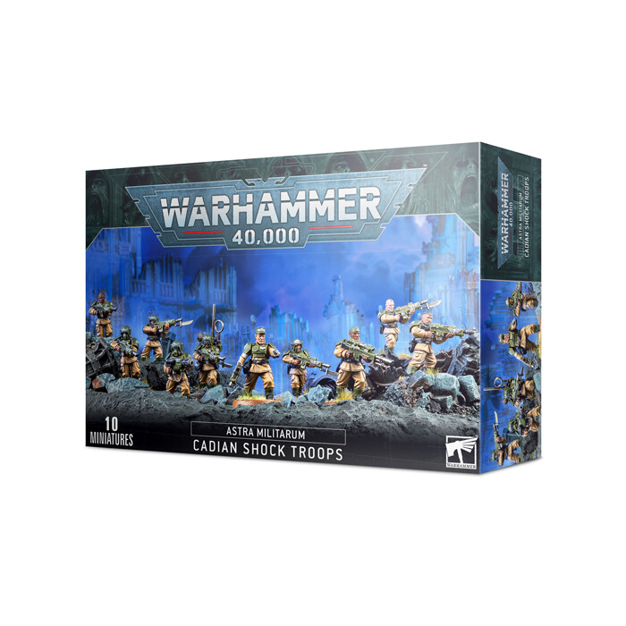 Warhammer 40K: Astra Militarum - Cadian Shock Troops