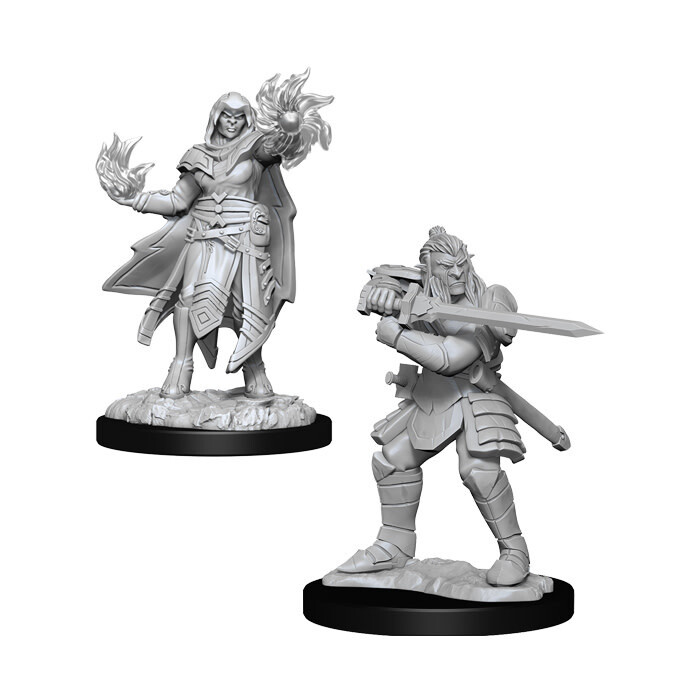 Dungeons &amp; Dragons: Nolzur&#39;s - Hobgoblin Male Fighter &amp; Hobgoblin Female Wizard