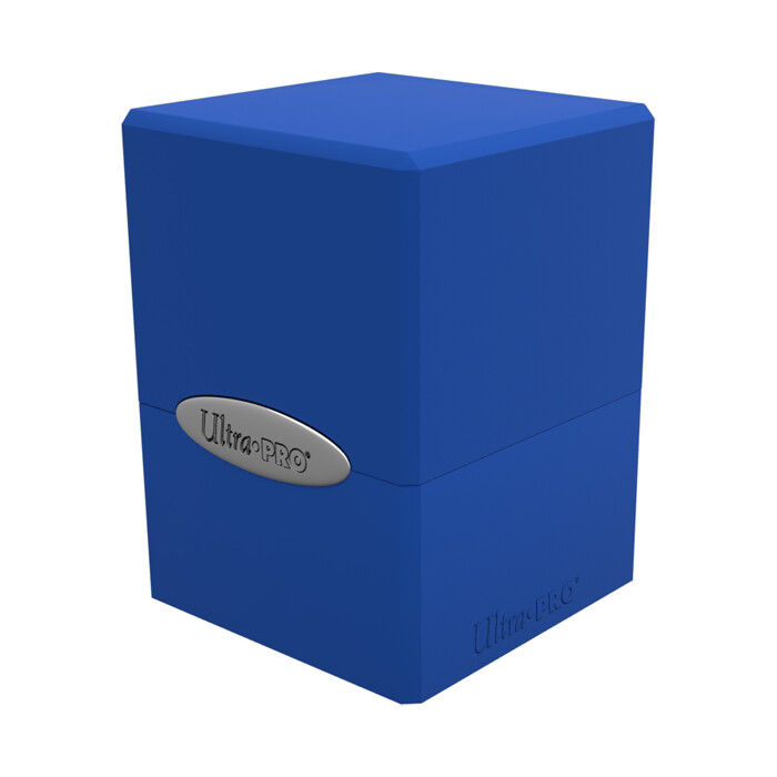 Ultra Pro: Deck Box - Satin Cube - Pacific Blue