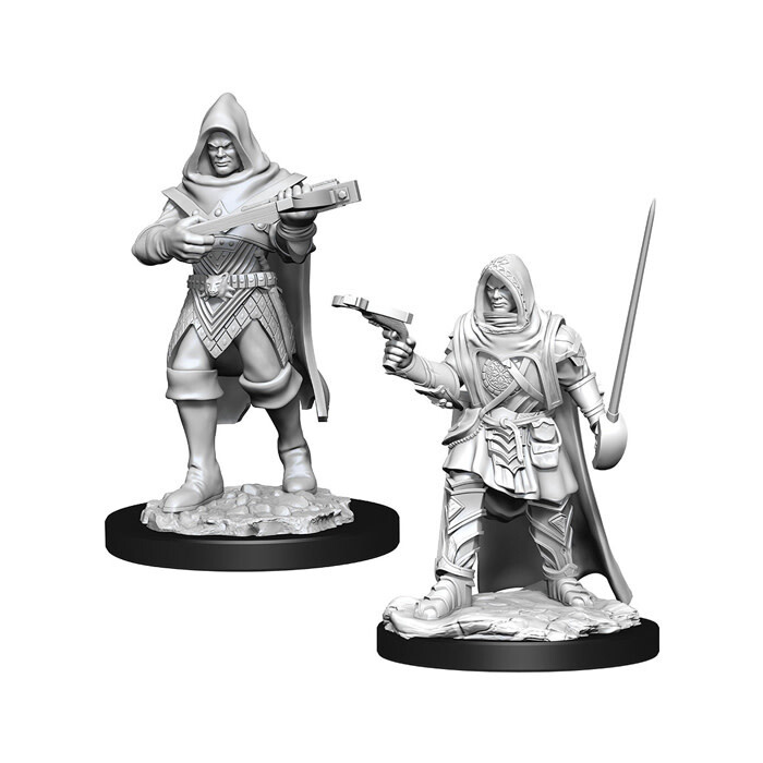 Pathfinder Battles: Deep Cuts - Human Male Rogue