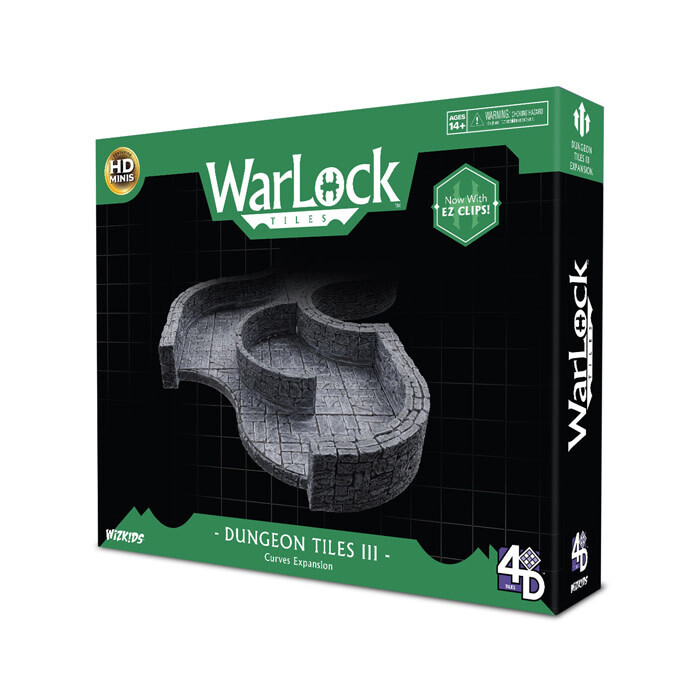 WarLock Tiles: Dungeon Tiles III - Curves