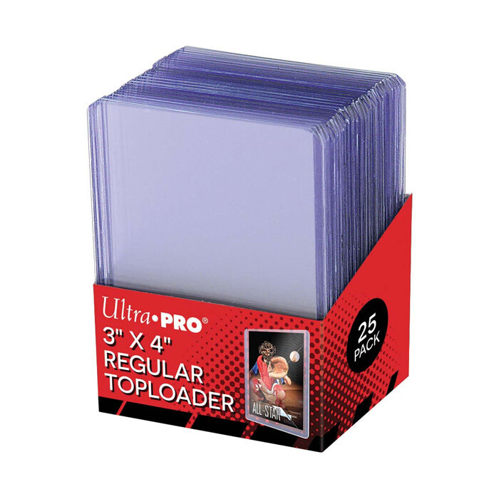 Ultra Pro: Top Loader - 3x4 Clear - Regular (25)