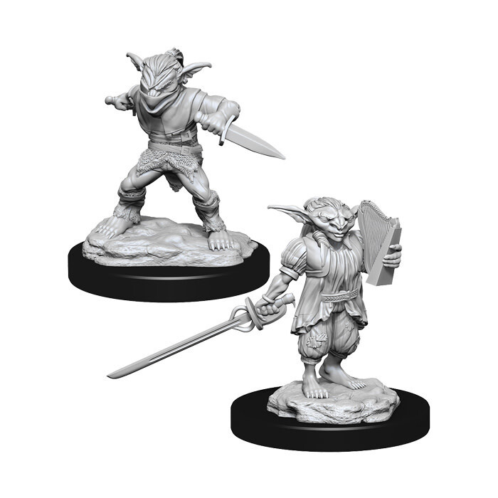 Dungeons &amp; Dragons: Nolzur&#39;s - Goblin Male Rogue &amp; Goblin Female Bard