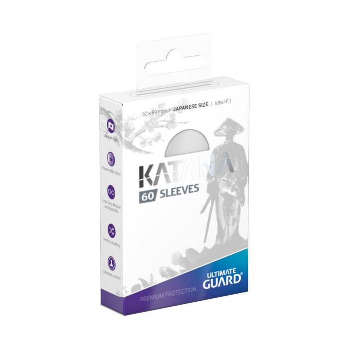 Ultimate Guard: Sleeves - Small - Katana - White