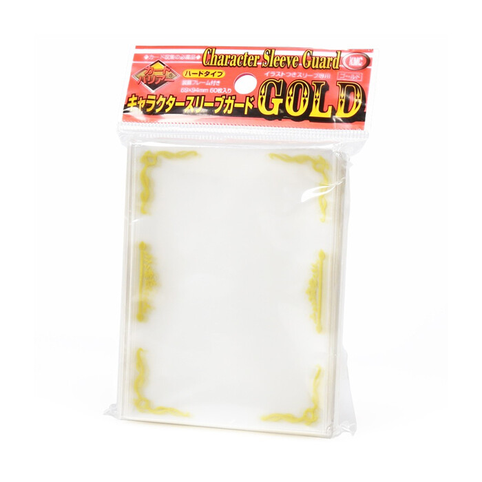 KMC: Sleeves - Standard - Oversized - Gold Scroll
