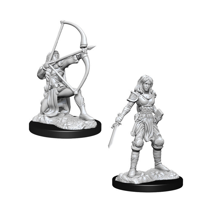 Pathfinder Battles: Deep Cuts - Human Female Fighter