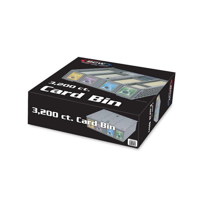 BCW: Collectible Card Bin - Grey - 3200