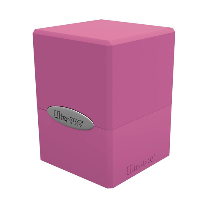 Ultra Pro: Deck Box - Satin Cube - Hot Pink