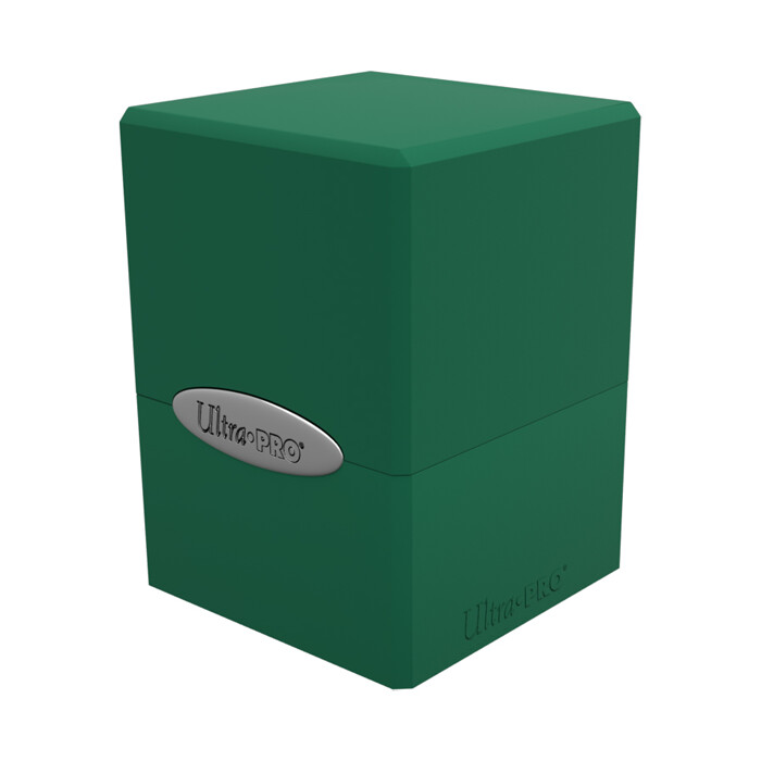 Ultra Pro: Deck Box - Satin Cube - Forest Green