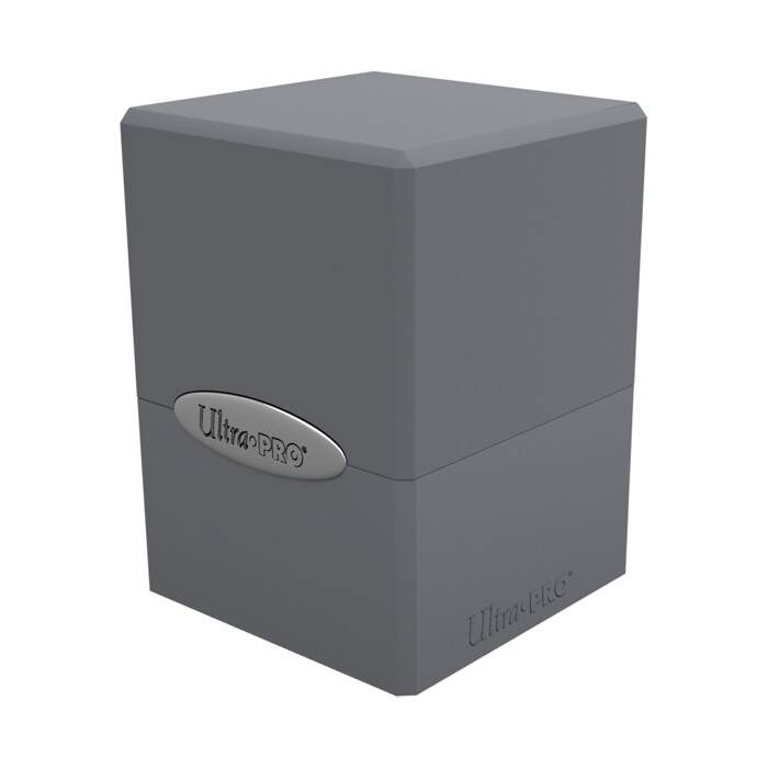 Ultra Pro: Deck Box - Satin Cube - Smoke Grey