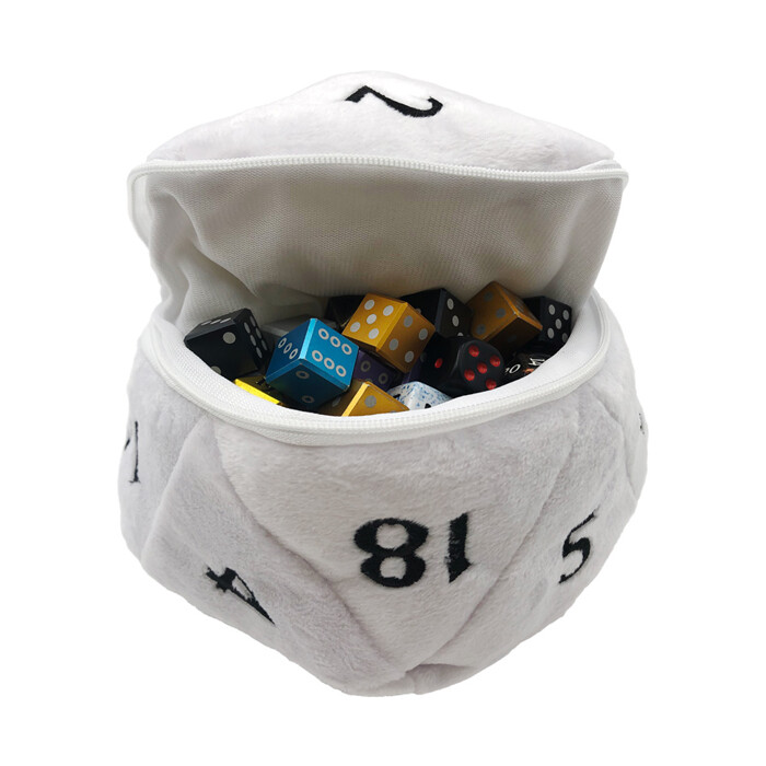 Ultra Pro: Dice Bag - d20 - White