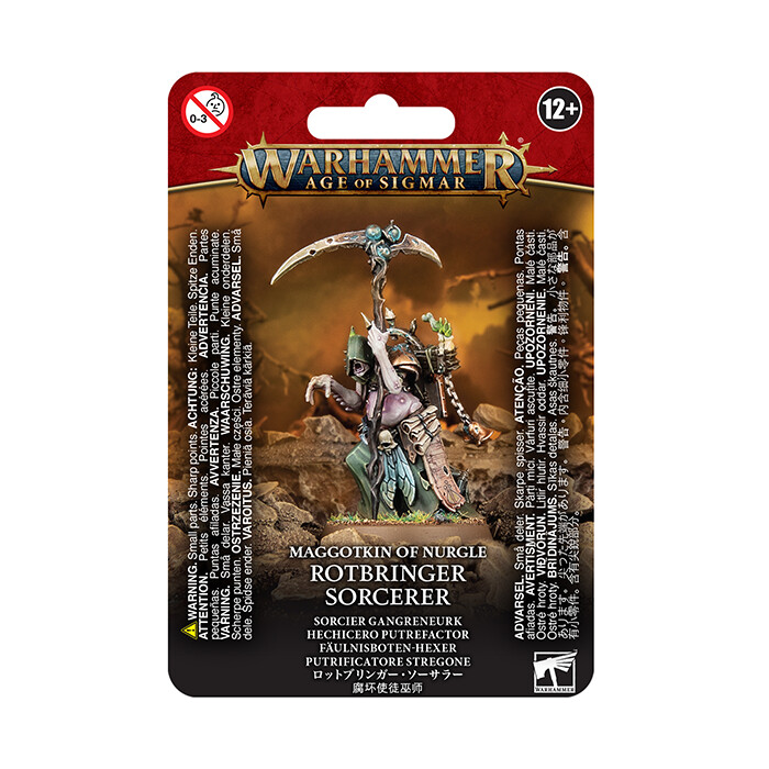 Warhammer: Age of Sigmar - Maggotkin of Nurgle - Rotbringer Sorcerer