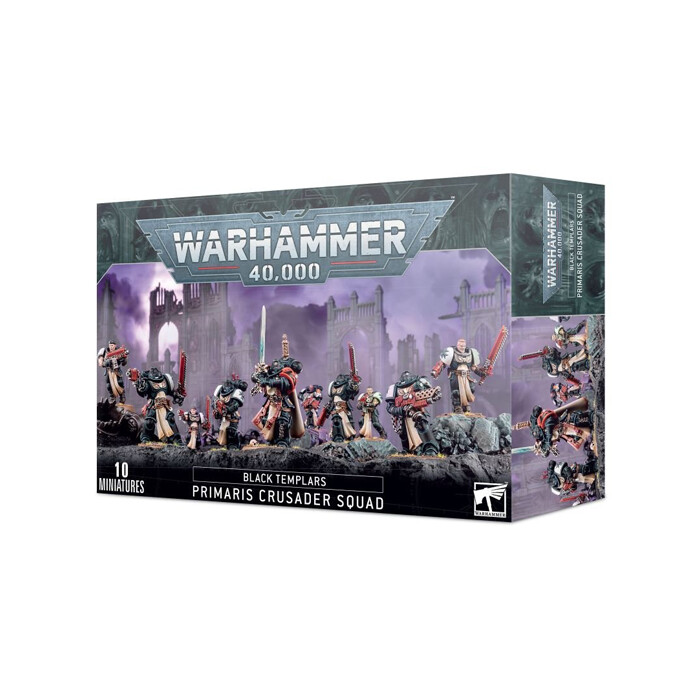 Warhammer 40K: Black Templars - Primaris Crusader Squad