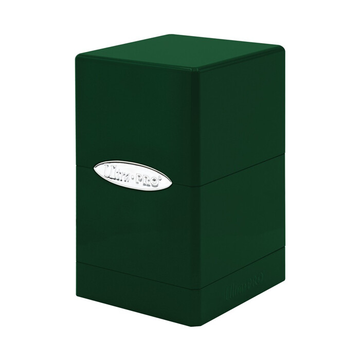 Ultra Pro: Deck Box - Satin Tower - Hi-Gloss - Emerald