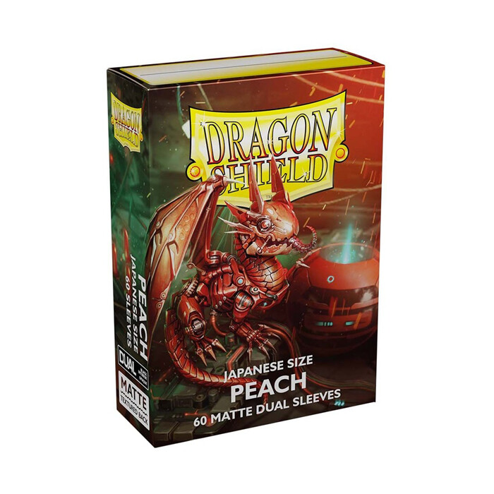 Dragon Shield: Sleeves - Small - Dual Matte - Peach